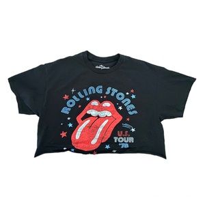 Rolling Stones Cropped Tee